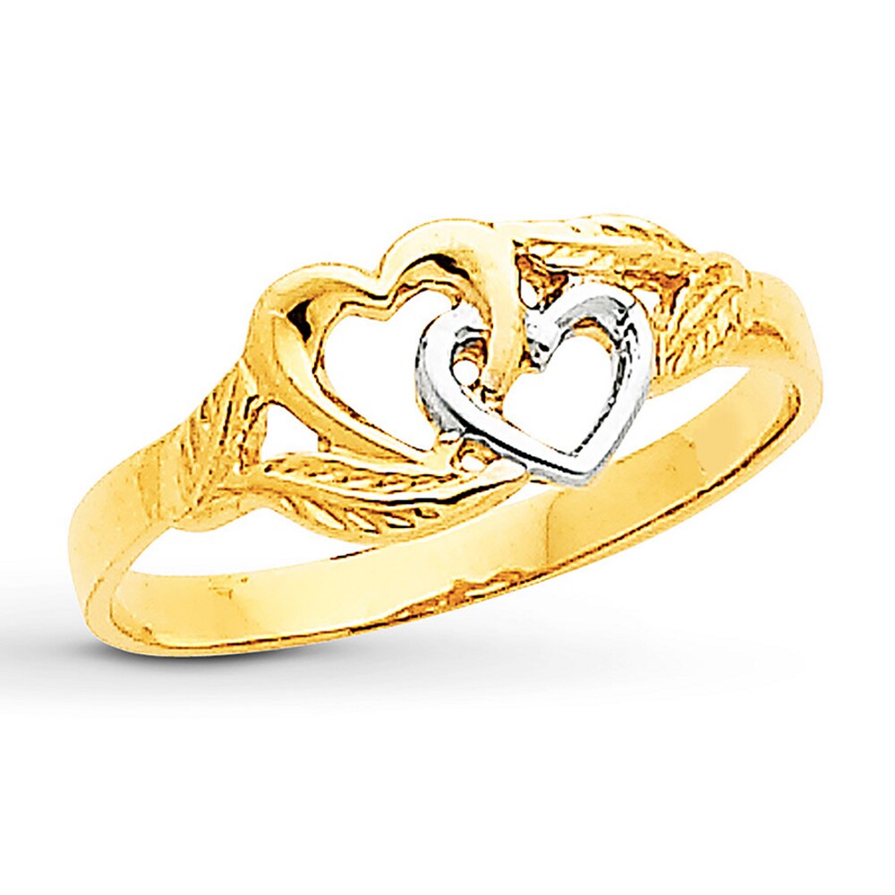 Heart Ring 14K Yellow Gold XeV239O4