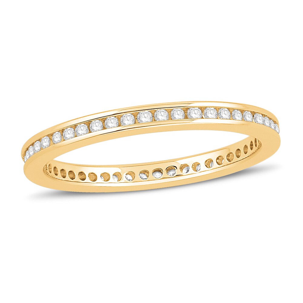 Diamond Eternity Band 1/4 ct tw Round 14K Yellow Gold YfsPcEaJ