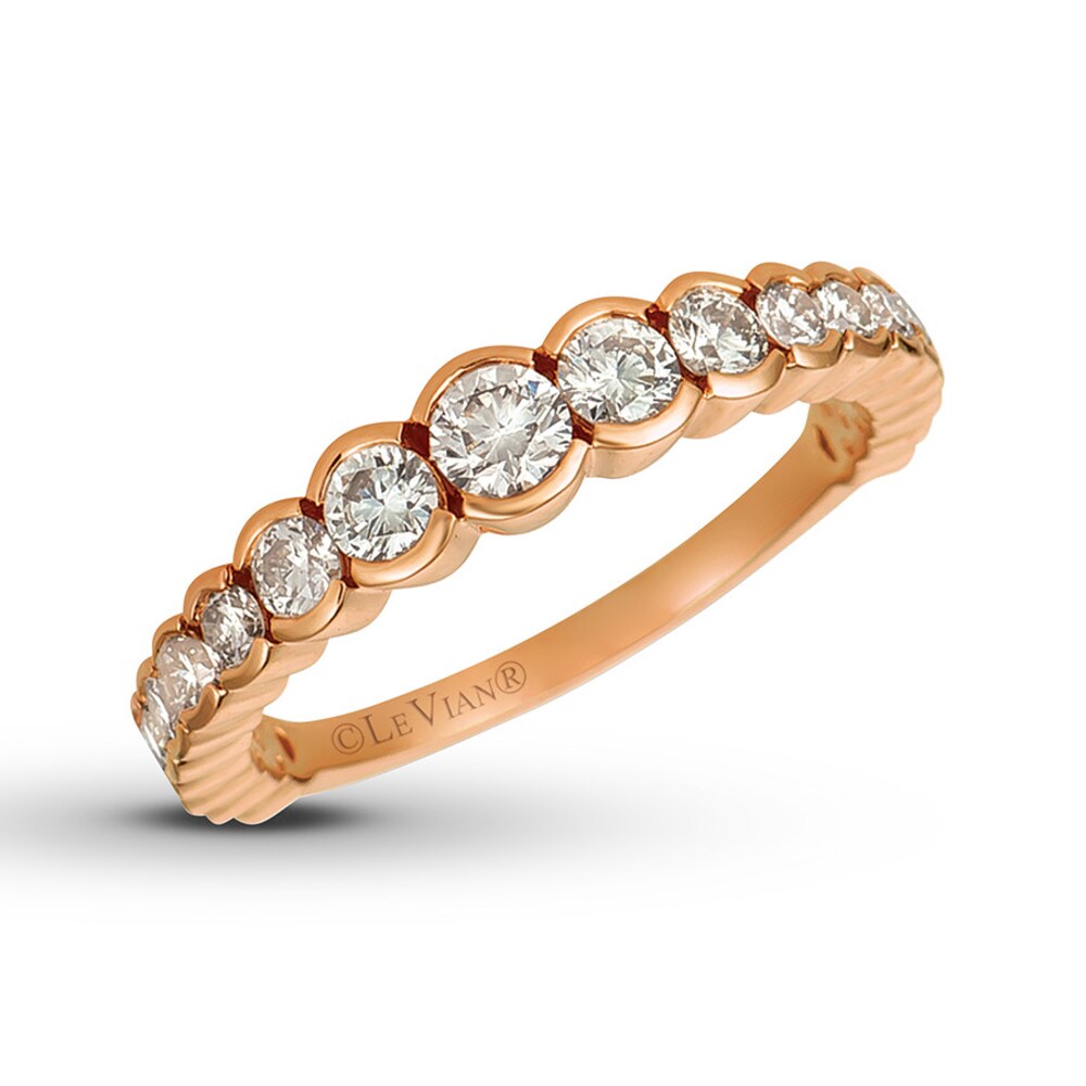 Le Vian Diamond Ring 7/8 ct tw 14K Strawberry Gold aDEM1AOf