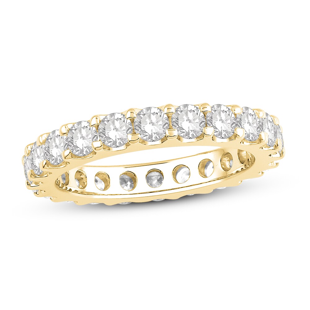 Diamond Eternity Band 2 ct tw Round 14K Yellow Gold bjLdweKf