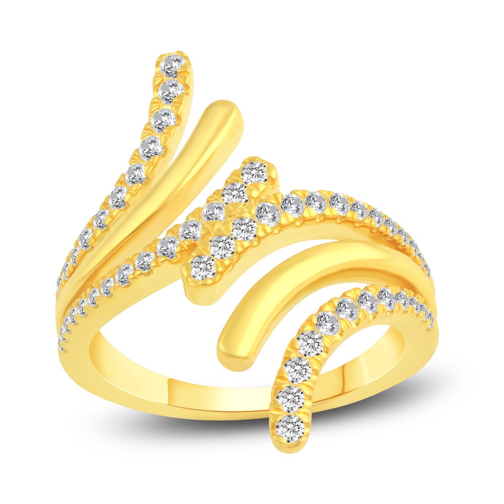 Diamond Ring 1/2 ct tw Round 10K Yellow Gold cY6YwO4B