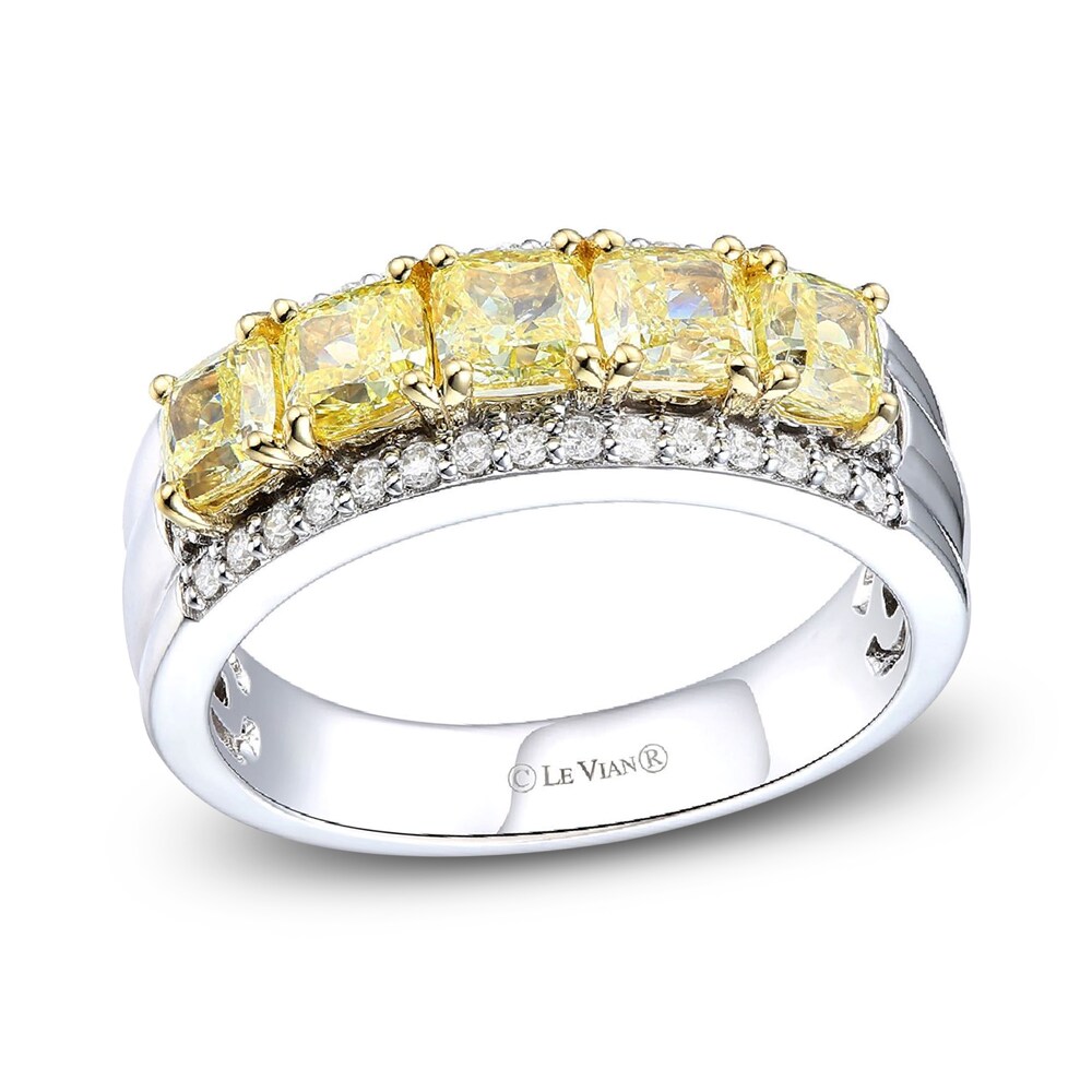 Le Vian Sunny Yellow Diamond Ring 2 ct tw 14K Two-Tone Gold dzzgejxU