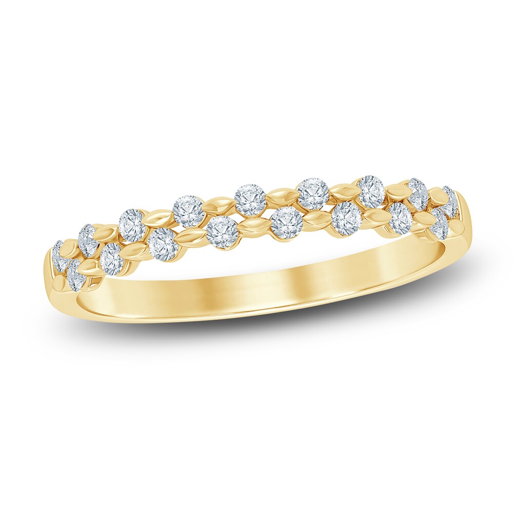 Diamond Anniversary Band 1/4 ct tw Round 14K Yellow Gold f2dknRJ7