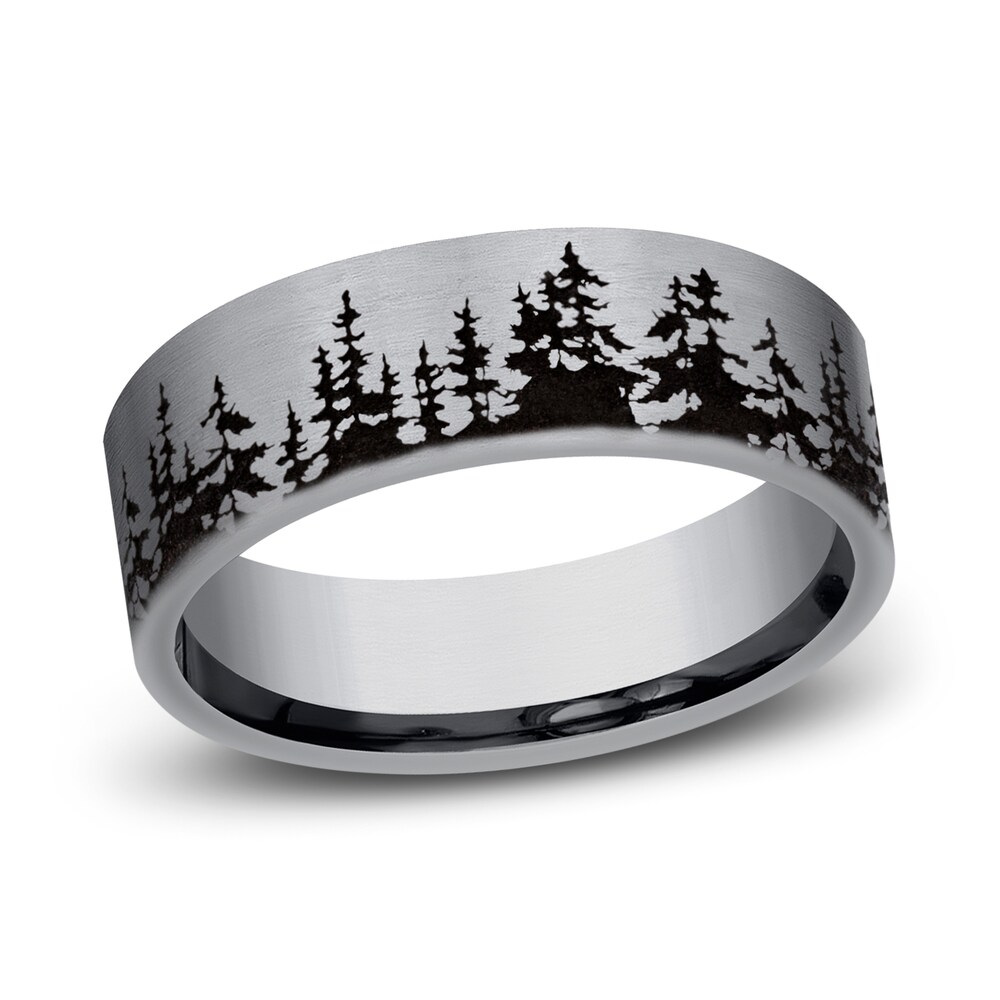 Men's Wedding Band Tantalum fVcSHBCI