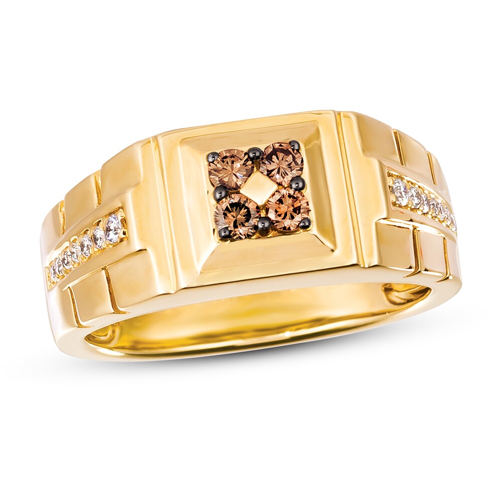 Le Vian Diamond Ring 1/3 ct tw Round 14K Honey Gold gcYlkJDw