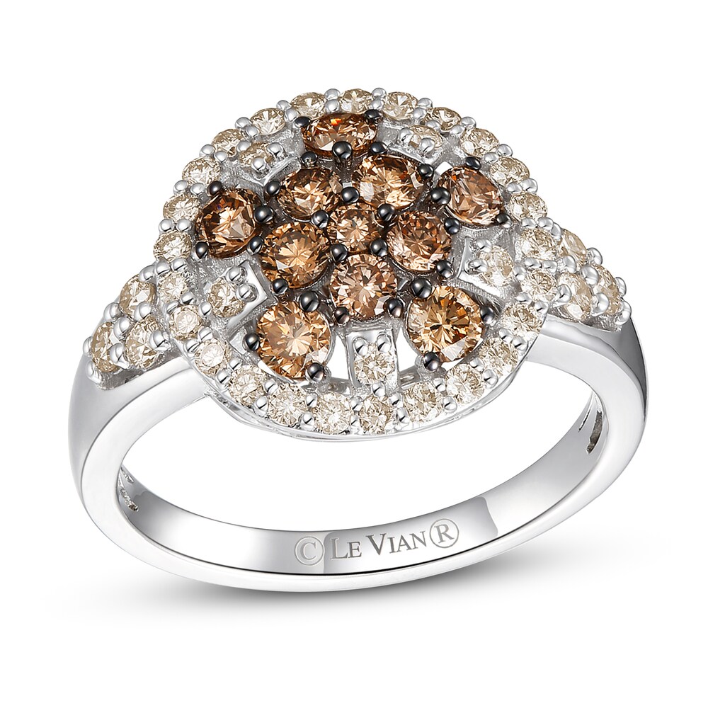 Le Vian Diamond Ring 1-1/6 ct tw 14K Vanilla Gold hwGV8Ltv