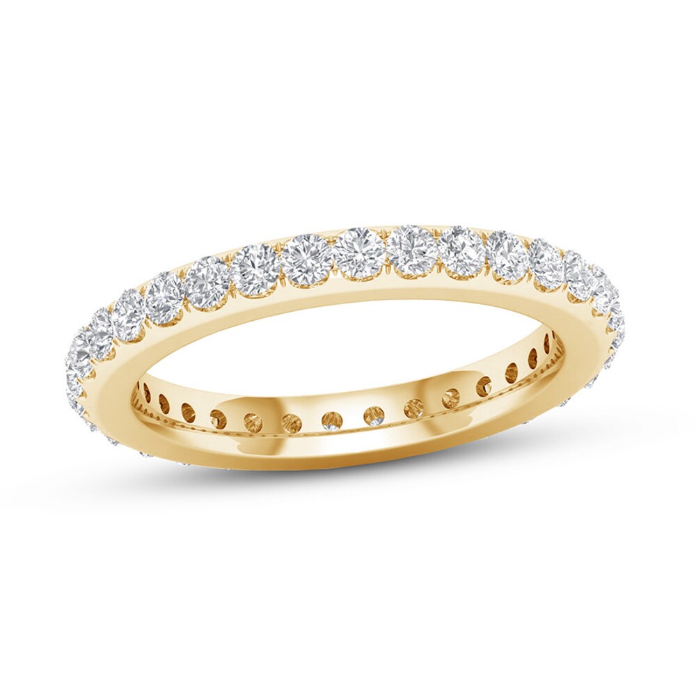 Diamond Eternity Band 1 ct tw Round 14K Yellow Gold j6bAxxwz