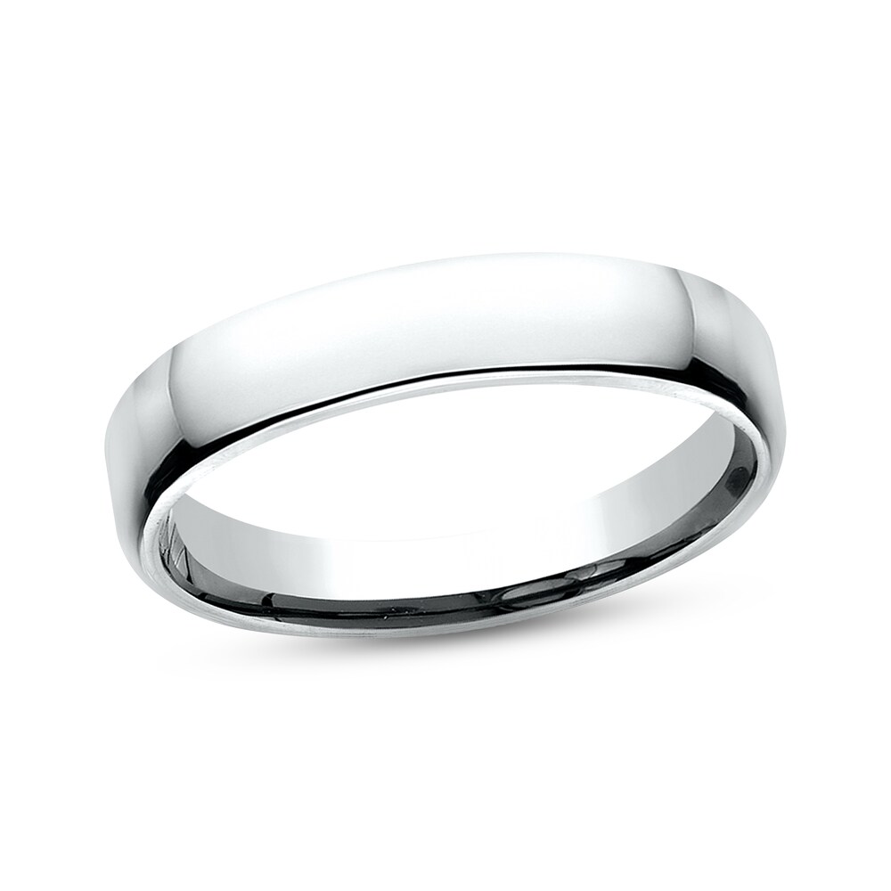 Polished Wedding Band 10K White Gold 4.5mm jT0wkkFm