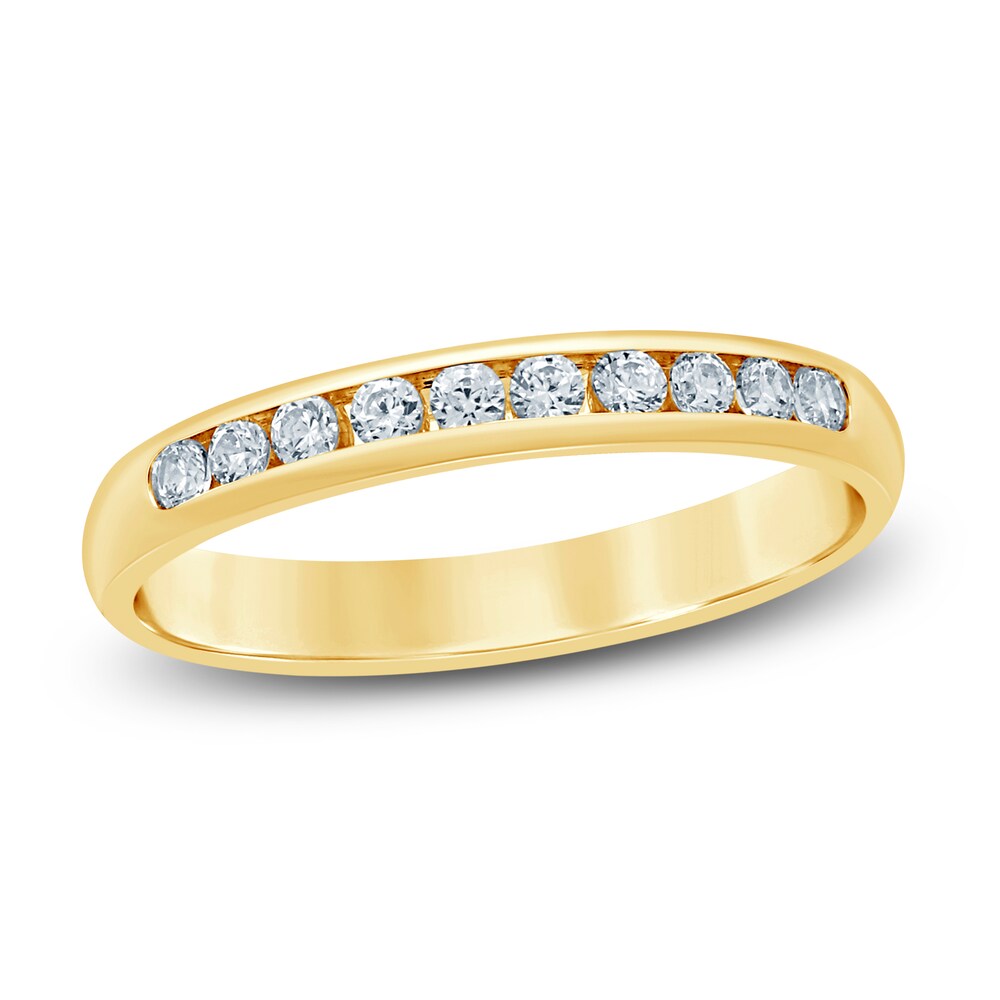 Diamond Anniversary Band 1/4 ct tw Round 14K Yellow Gold (SI/2) jbugD8Le