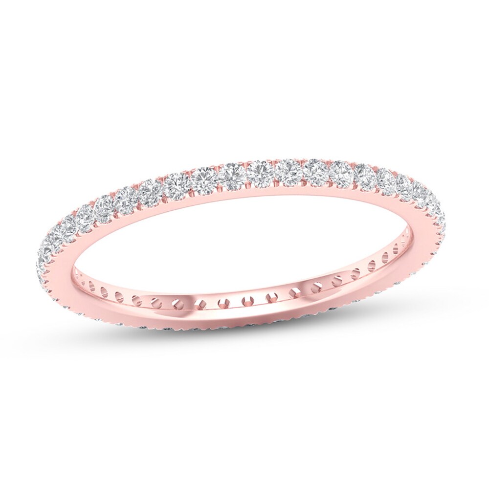 Diamond Eternity Band 1/3 ct tw Round 14K Rose Gold k509fHP0