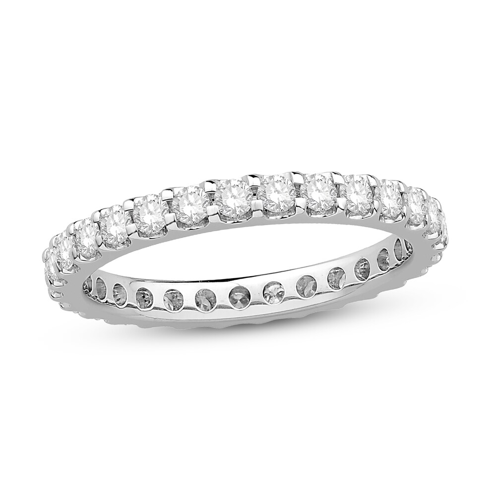 Diamond Eternity Ring 1 ct tw Round 14K White Gold kPaBhTxn