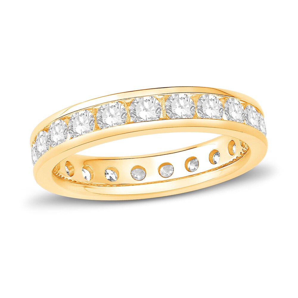 Diamond Eternity Band 2 ct tw Round 14K Yellow Gold lFRm6BjS