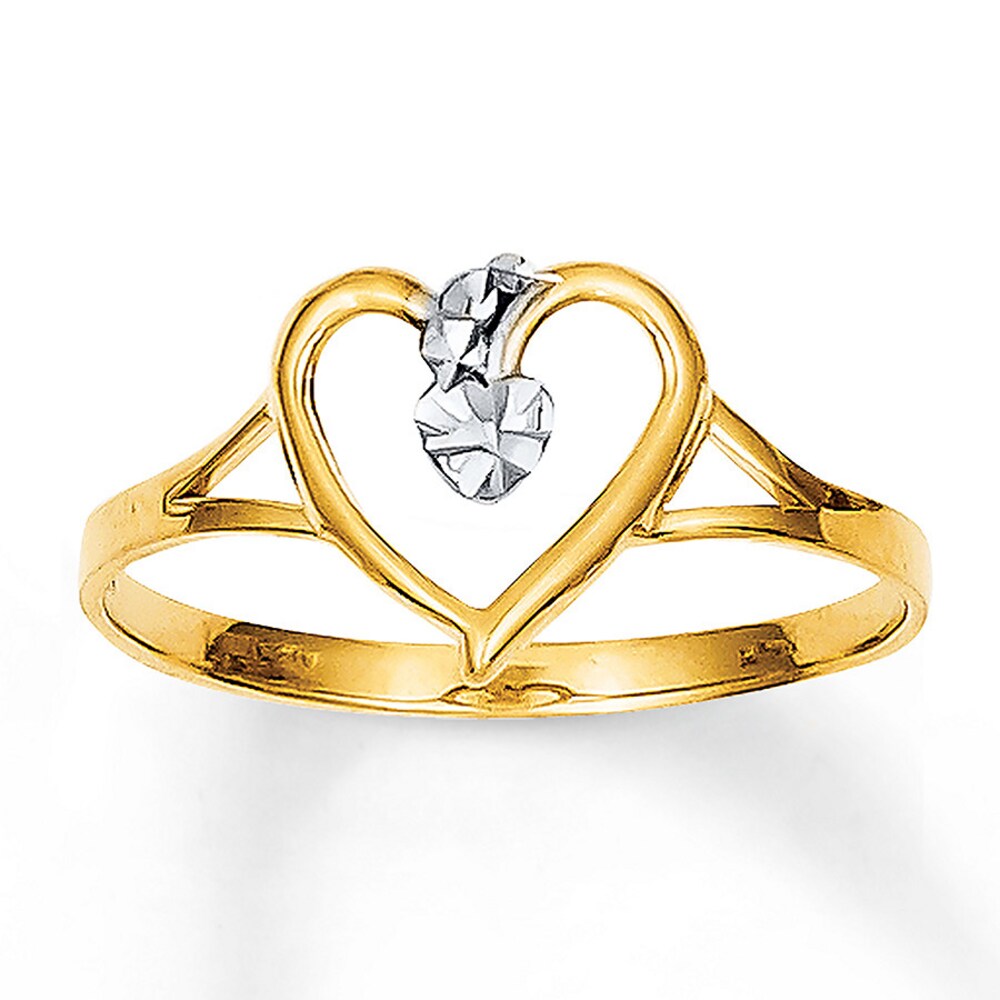 Heart Ring 14K Yellow Gold lUthWsbY