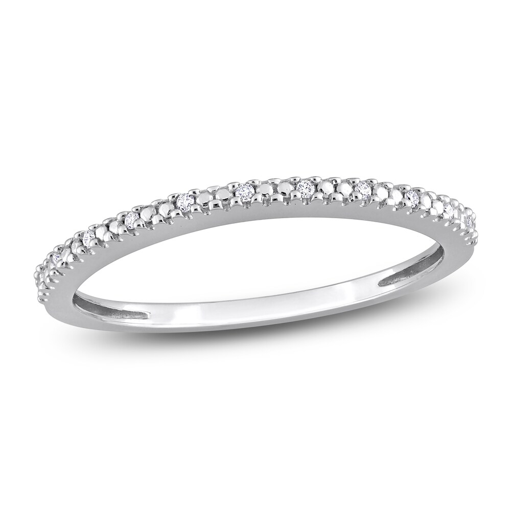 Anniversary Band Diamond Accents 14K White Gold lpd46s6c