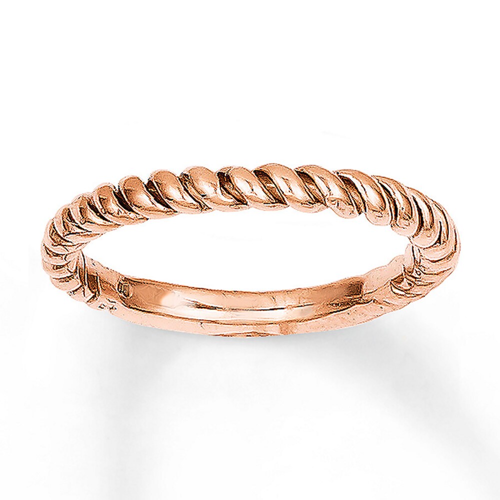 Twist Texture Ring 14K Rose Gold lrbQ5dSo