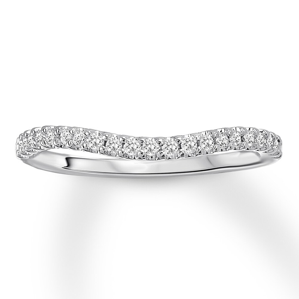 Diamond Anniversary Band 1/6 ct tw Round-cut 14K White Gold m6B1cTJe