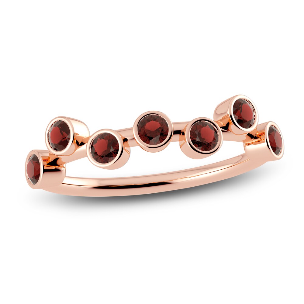 Juliette Maison Natural Garnet Ring 10K Rose Gold moG7NqLs