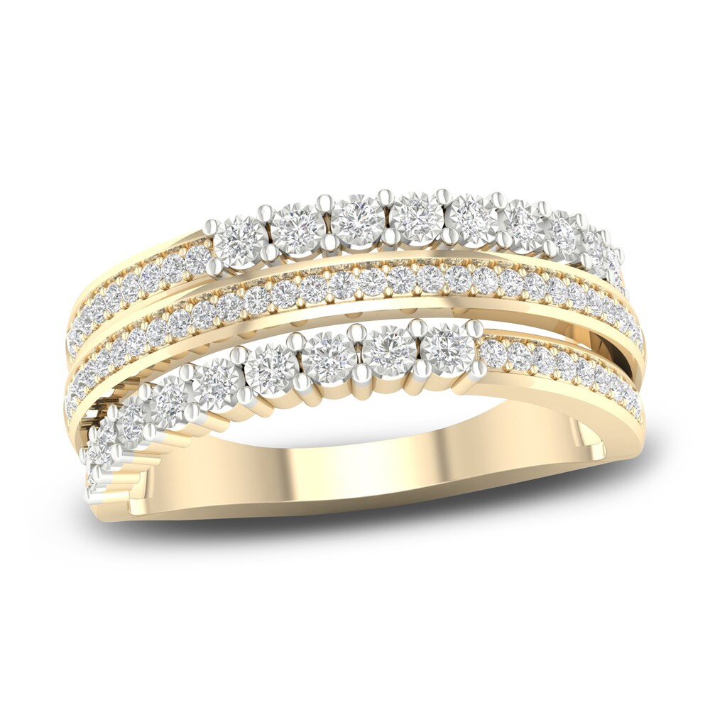 Diamond Anniversary Band 1/4 ct tw Round 14K Yellow Gold o7m3ITGZ