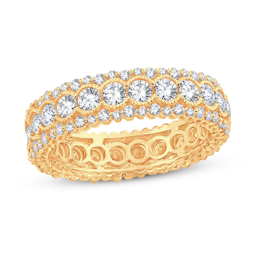 Diamond Eternity Band 2 ct tw Round 14K Yellow Gold oJLjb6zM