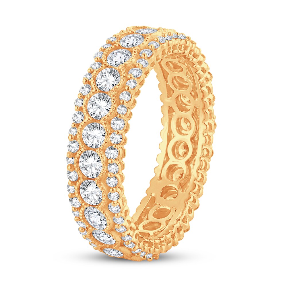 Diamond Eternity Band 2 ct tw Round 14K Yellow Gold oJLjb6zM