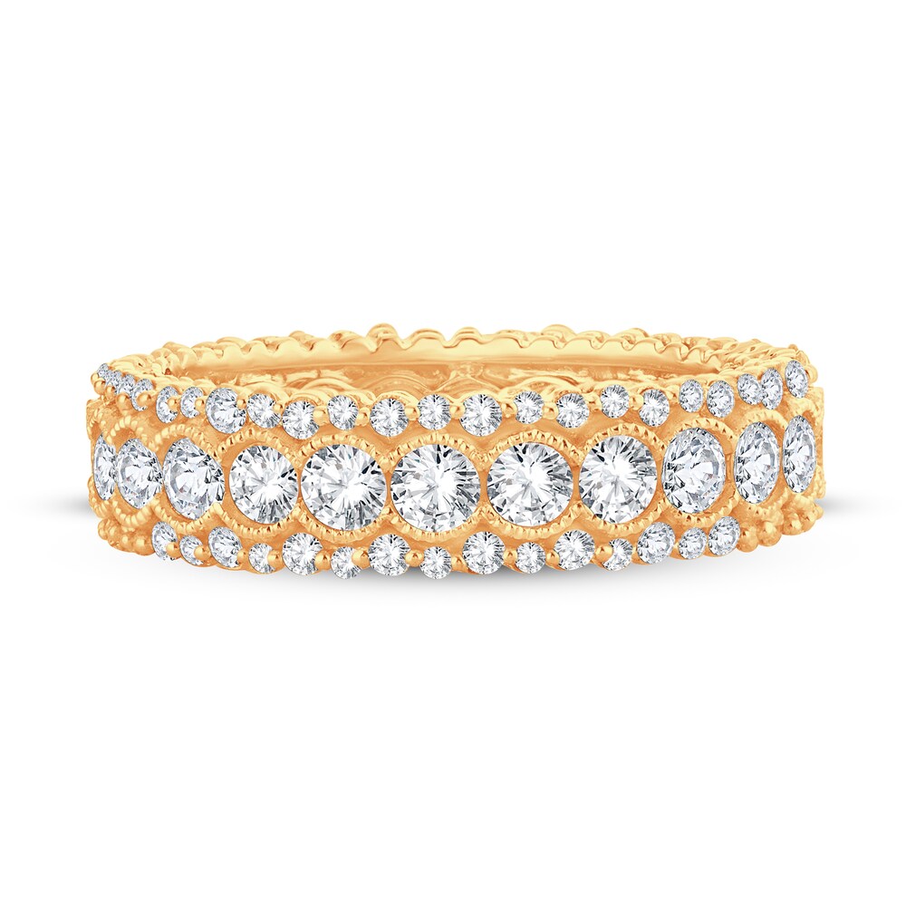 Diamond Eternity Band 2 ct tw Round 14K Yellow Gold oJLjb6zM