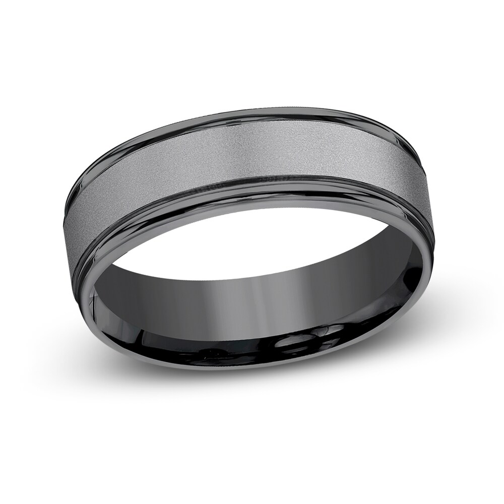 Men's Wedding Band Tantalum p5uib58M