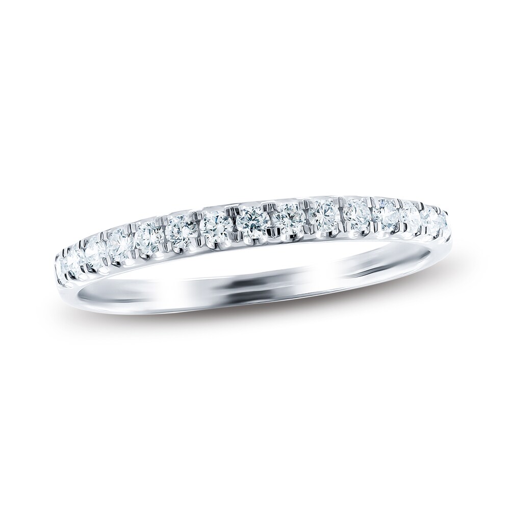 Diamond Anniversary Band 1/4 ct tw Round 14K White Gold pamFAFc8