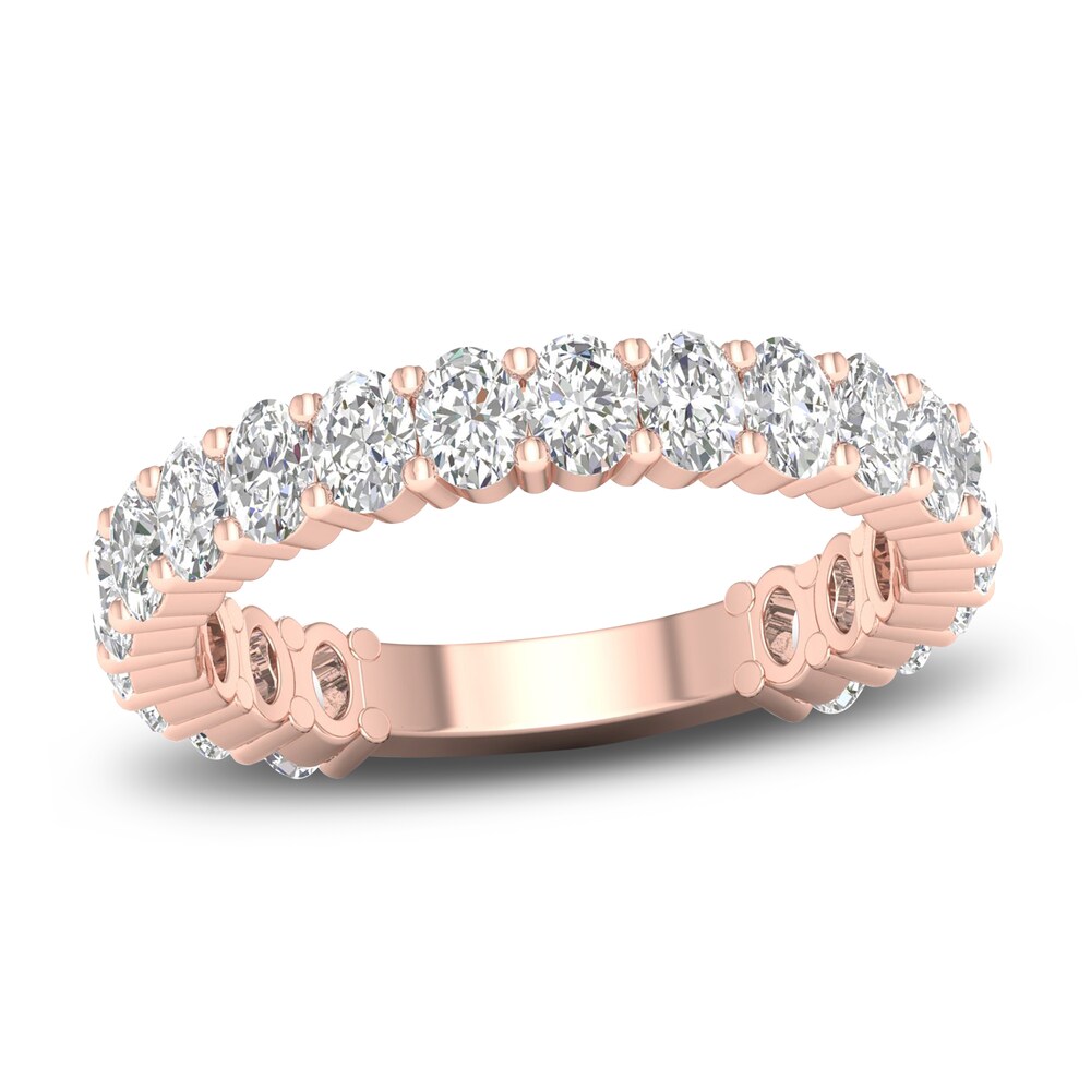 Diamond Anniversary Band 2 ct tw Oval 14K Rose Gold q8mRpka1