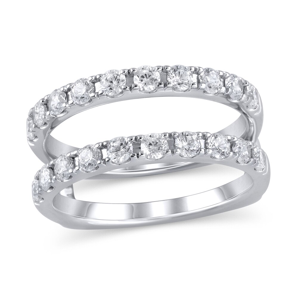 Hearts Desire Diamond Insert Ring 1 ct tw ideal-cut 18K White Gold qR7Ka52i