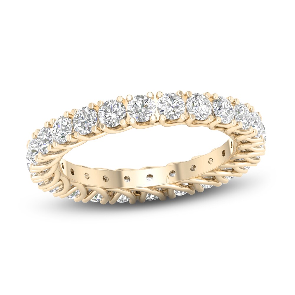 Diamond Eternity Band 2 ct tw Round 14K Yellow Gold qaycfViA