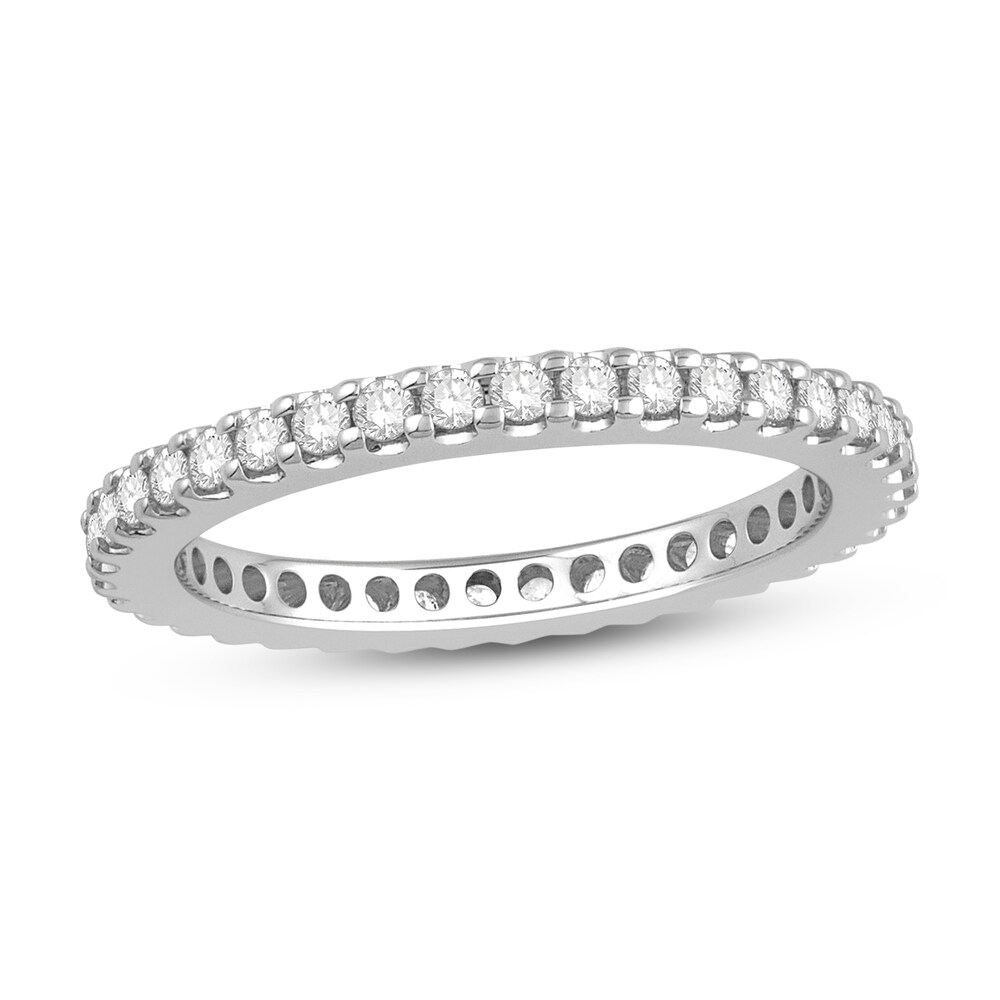 Diamond Eternity Ring 1/2 ct tw Round 14K White Gold qs9aS10c