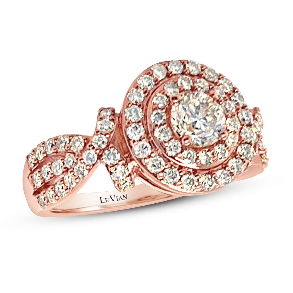 Le Vian Diamond Ring 1-1/3 ct tw 14K Strawberry Gold rKLDQr5S