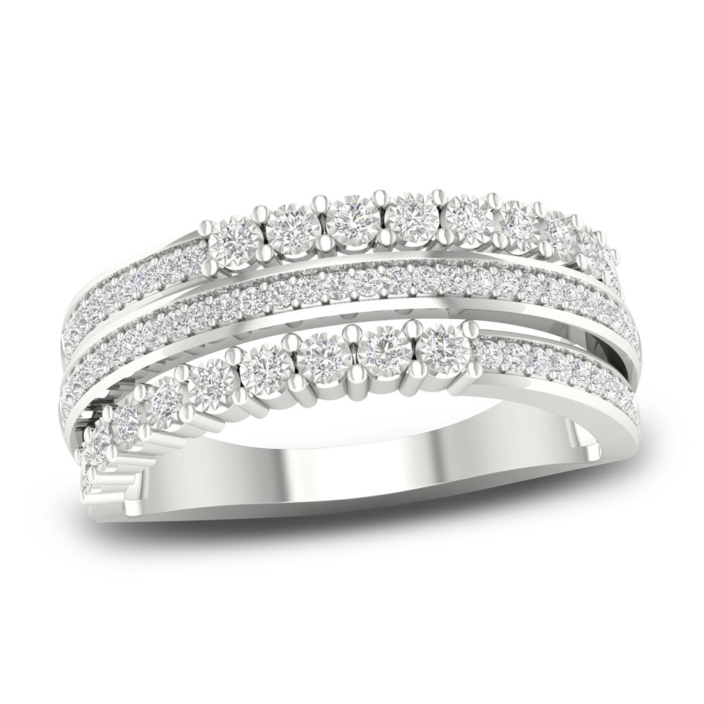 Diamond Anniversary Band 1/4 ct tw Round 14K White Gold rmwjv5pm