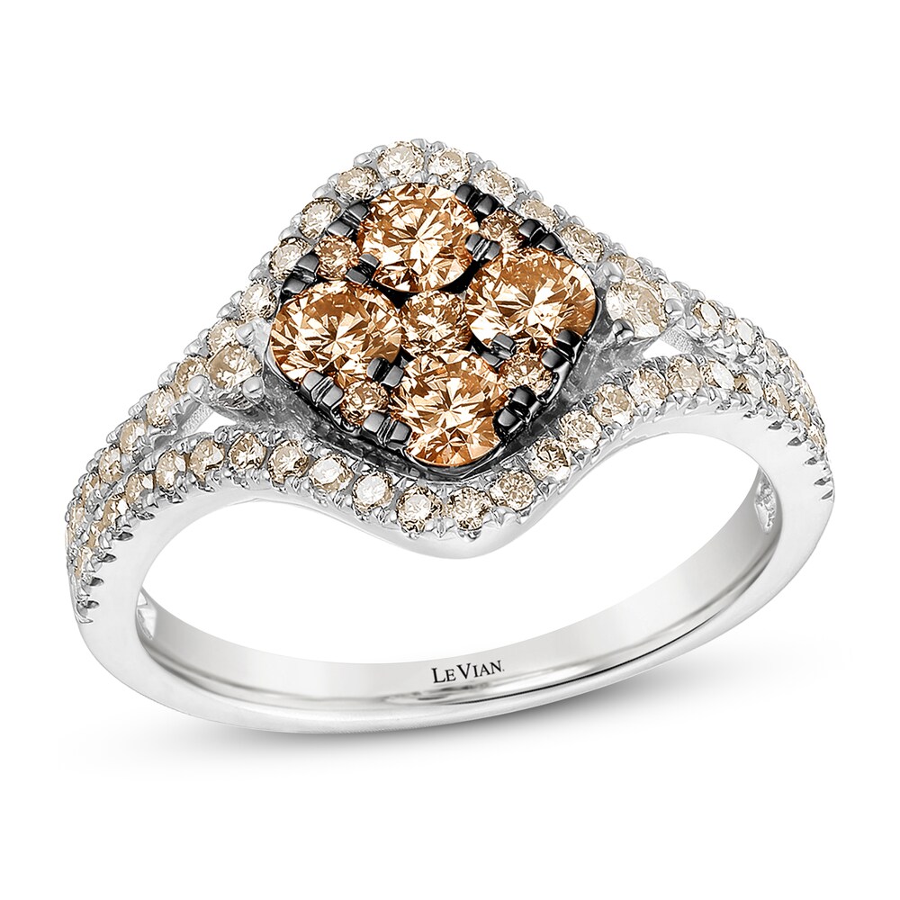 Le Vian Diamond Ring 7/8 ct tw Round 14K Vanilla Gold sfEJnXzg