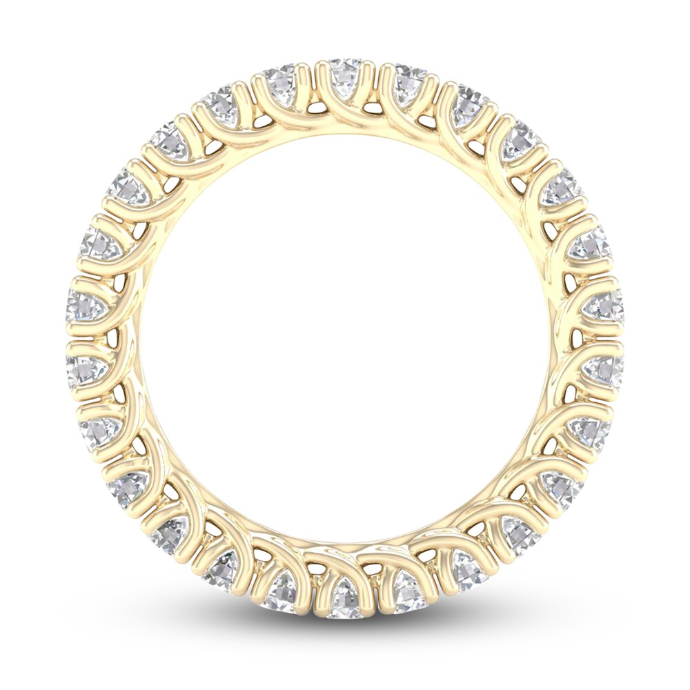 Diamond Eternity Band 1-1/2 ct tw Round 14K Yellow Gold u7Zp4I3X