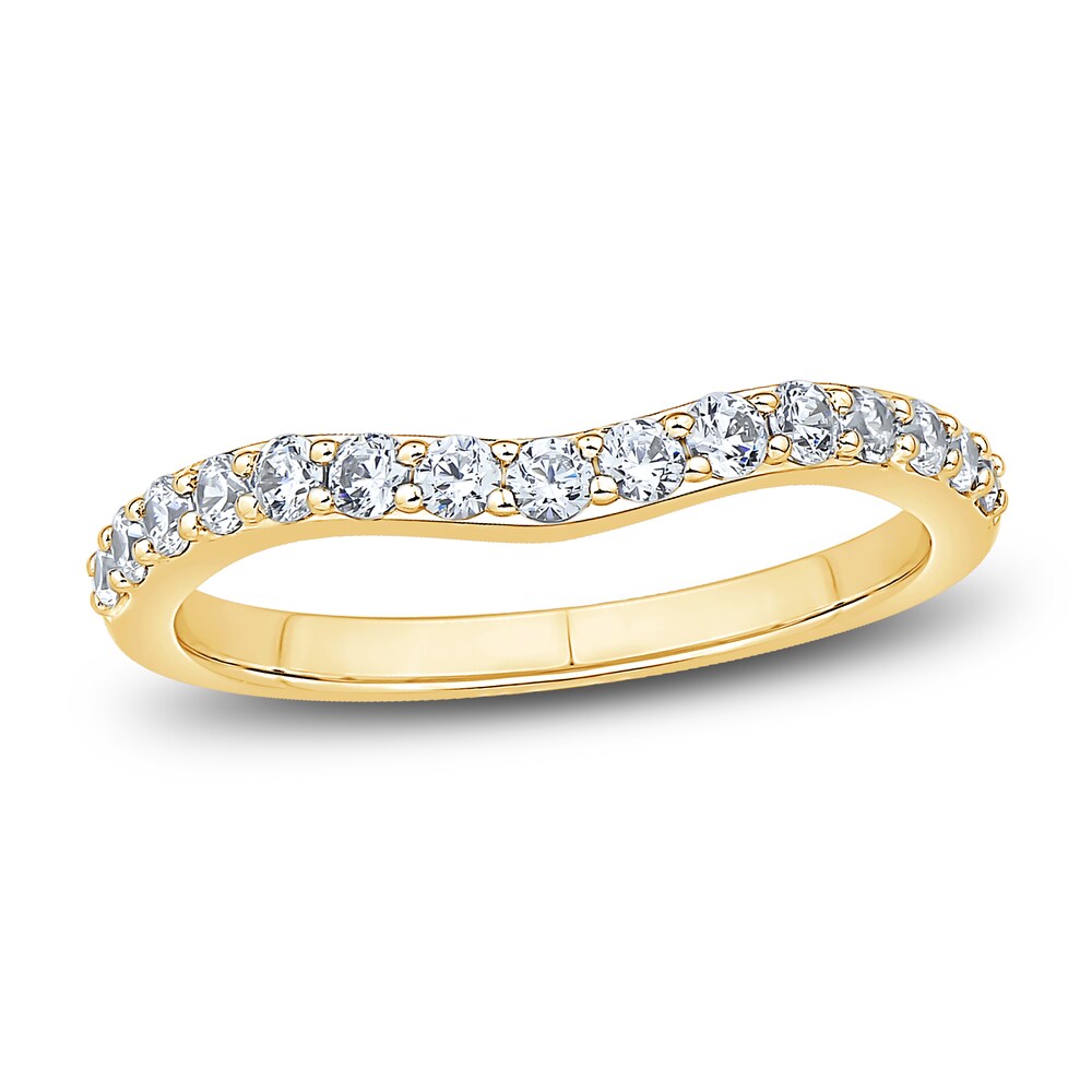 Diamond Anniversary Enhancer Band 3/8 ct tw Round 14K Yellow Gold uEFE5tuU