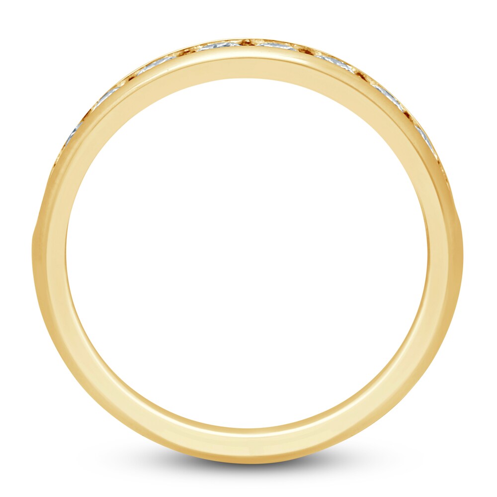 Diamond Anniversary Band 1 ct tw Round 14K Yellow Gold (SI/2) vSwz68Kr