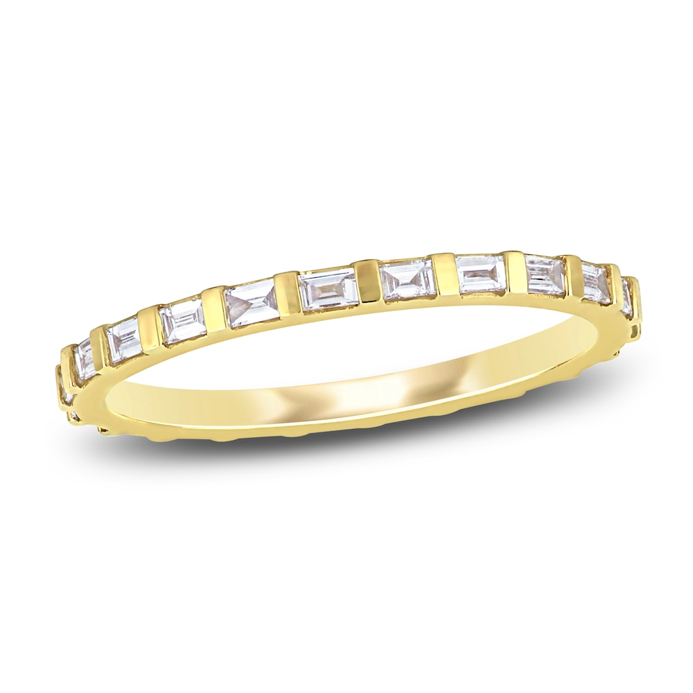 Diamond Eternity Band 3/8 ct tw Baguette 14K Yellow Gold wBFaBeAR