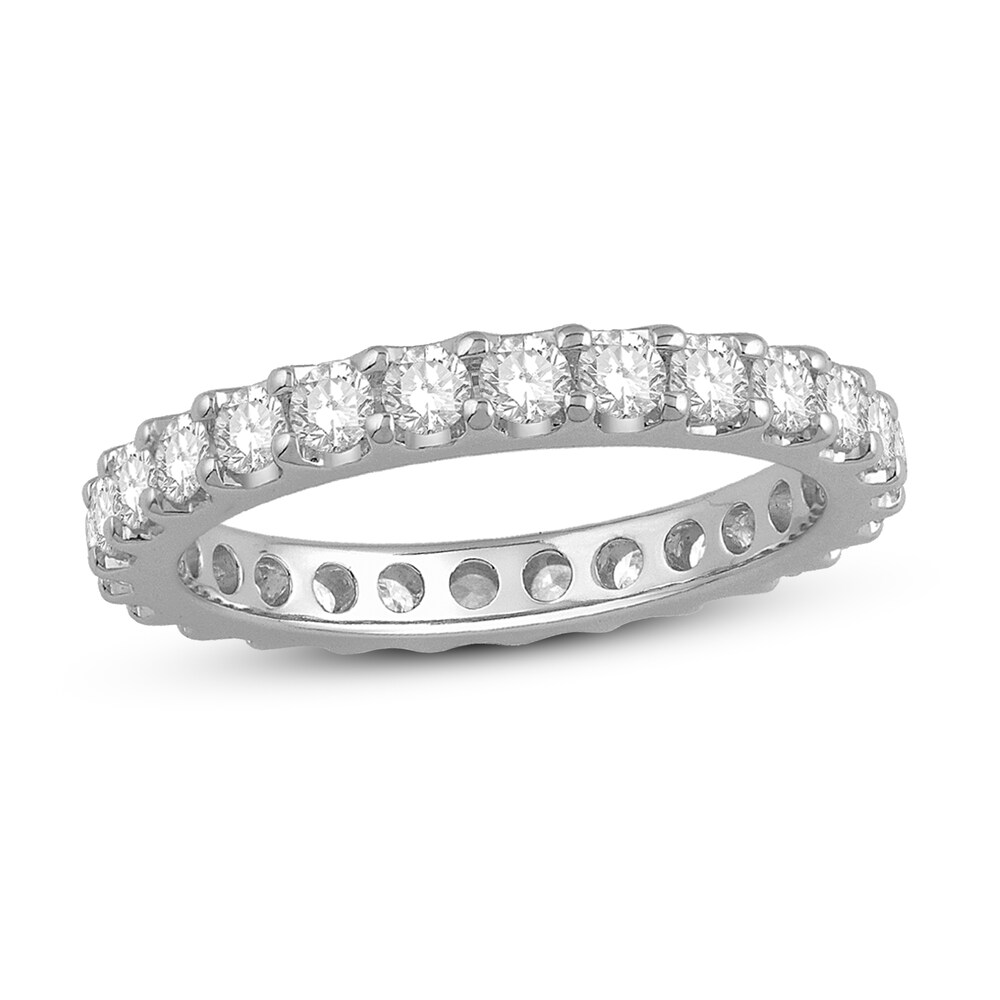 Diamond Eternity Band 1-1/2 ct tw Round Platinum wS6NyIc0