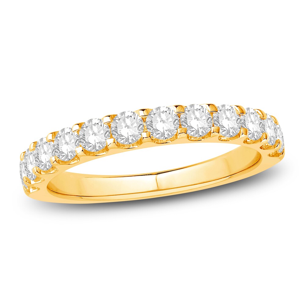 Diamond Anniversary Band 7/8 ct tw Round 14K Yellow Gold yKfDy79X