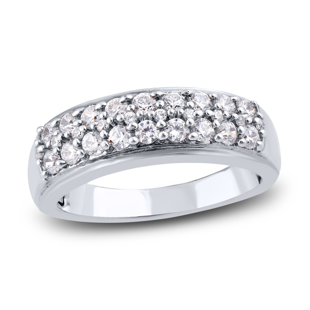 Diamond Anniversary Band 3/4 ct tw Round 14K White Gold zCQcs0Ul