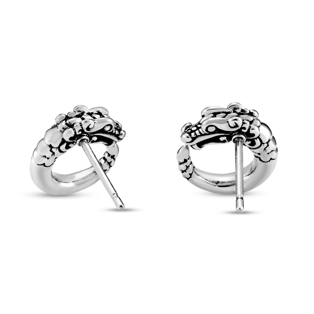 John Hardy Legends Naga Stud Earrings Sterling Silver 05PazfYZ