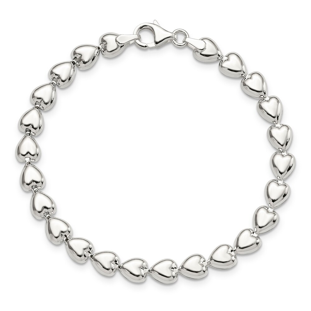 Heart Bracelet Sterling Silver 0Dzipdqv