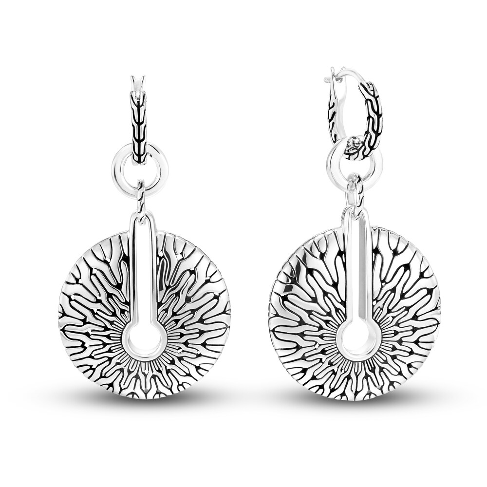 John Hardy Women's Classic Drop Earrings Sterling Silver 0ZXV7QFn