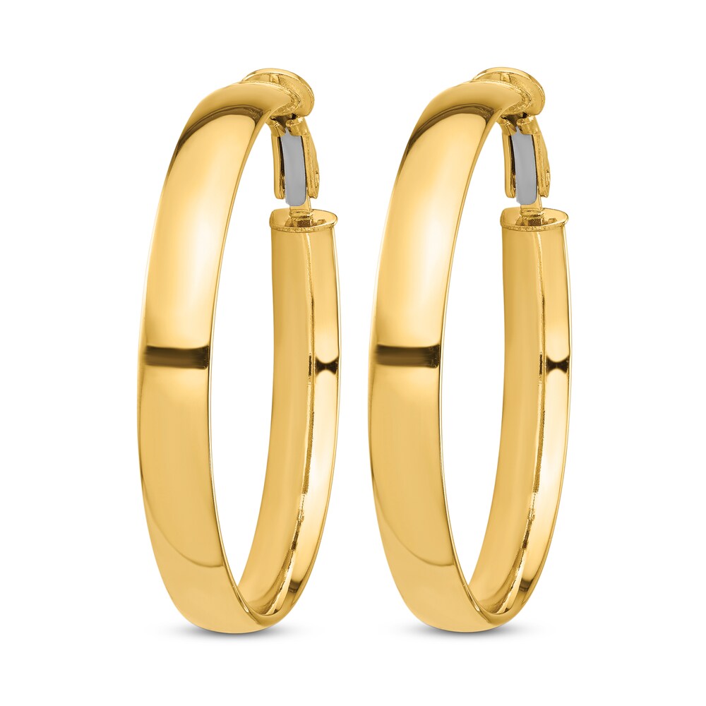 Hoop Earrings 14K Yellow Gold 11gOgVgh