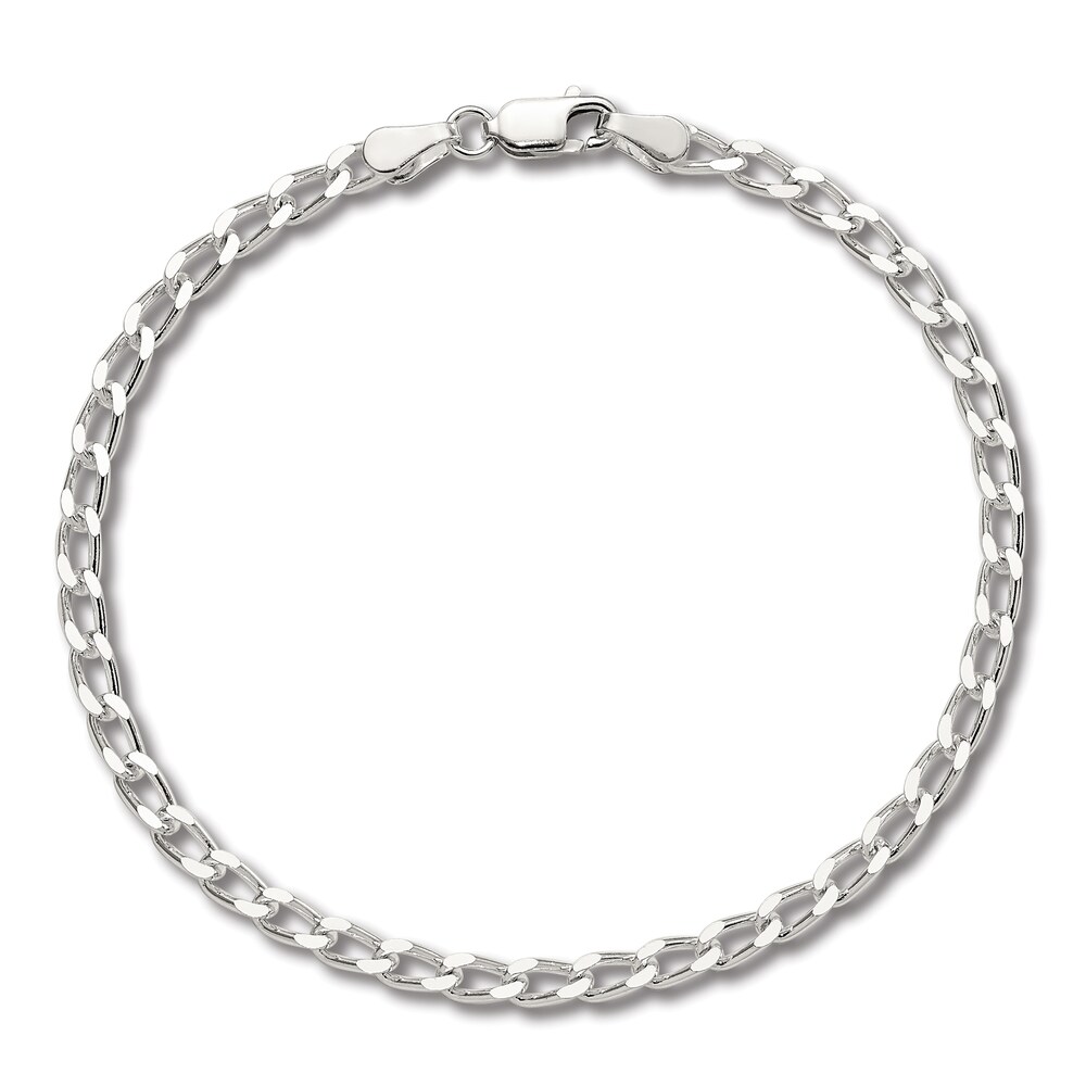 Open Link Chain Bracelet Sterling Silver 1mda0cJ3