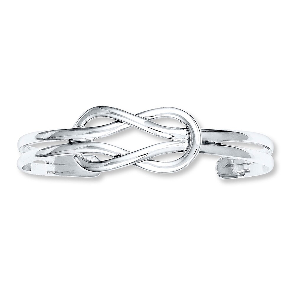 Love Knot Cuff Bracelet Sterling Silver 2hjrIfmY