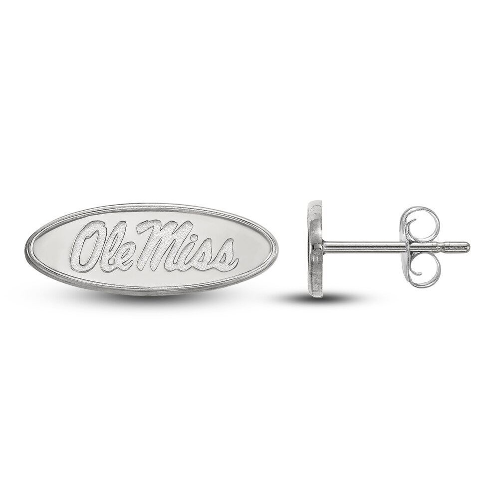 University of Mississippi Stud Earrings Sterling Silver 37bJRBF5