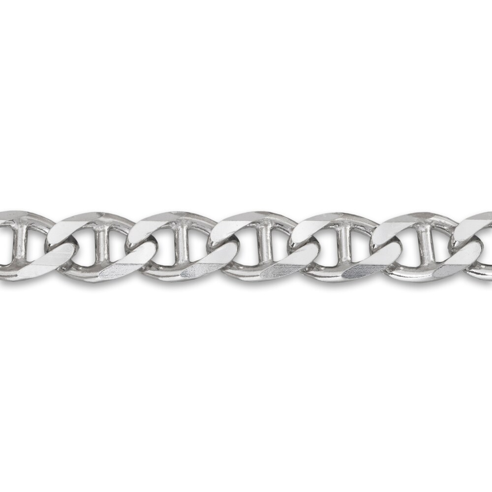 Men's Mariner Chain Bracelet Sterling Silver 10.9mm 8.5" 3YLNgu8E