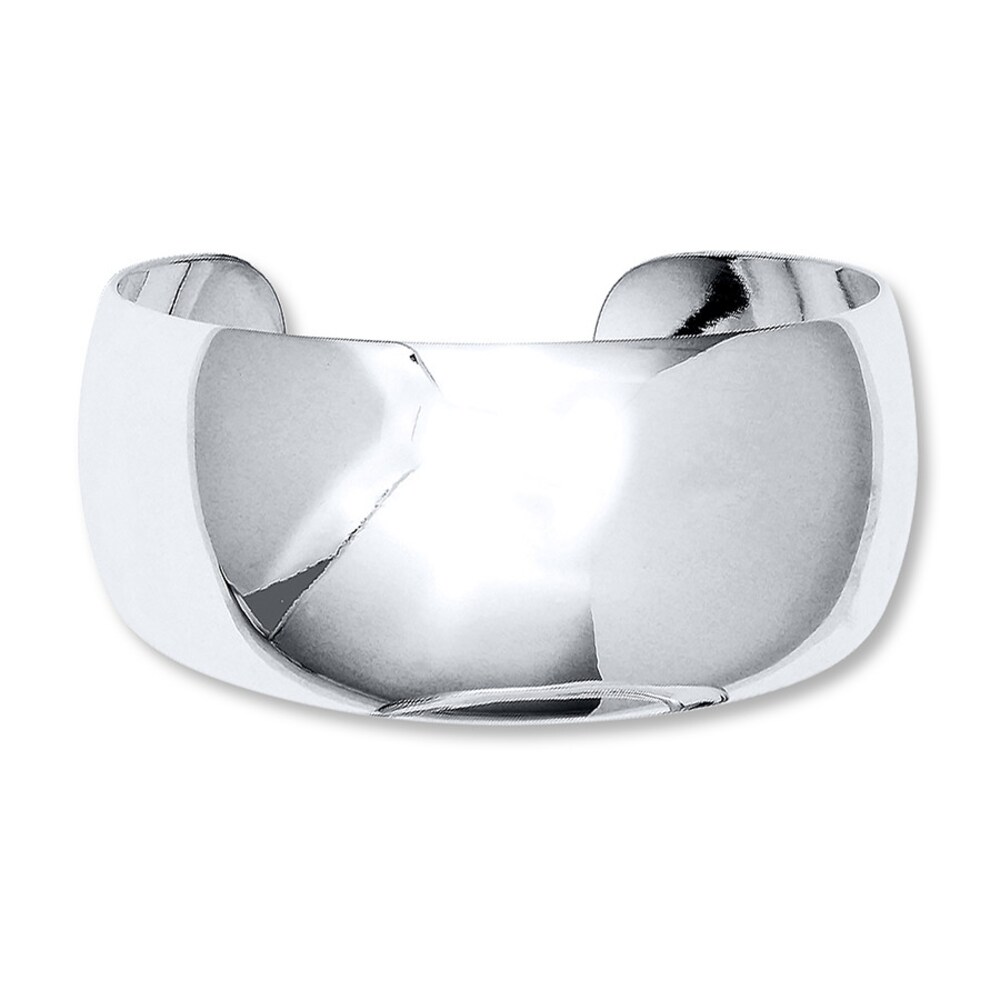Cuff Bangle Bracelet Sterling Silver 4KMWwzsw